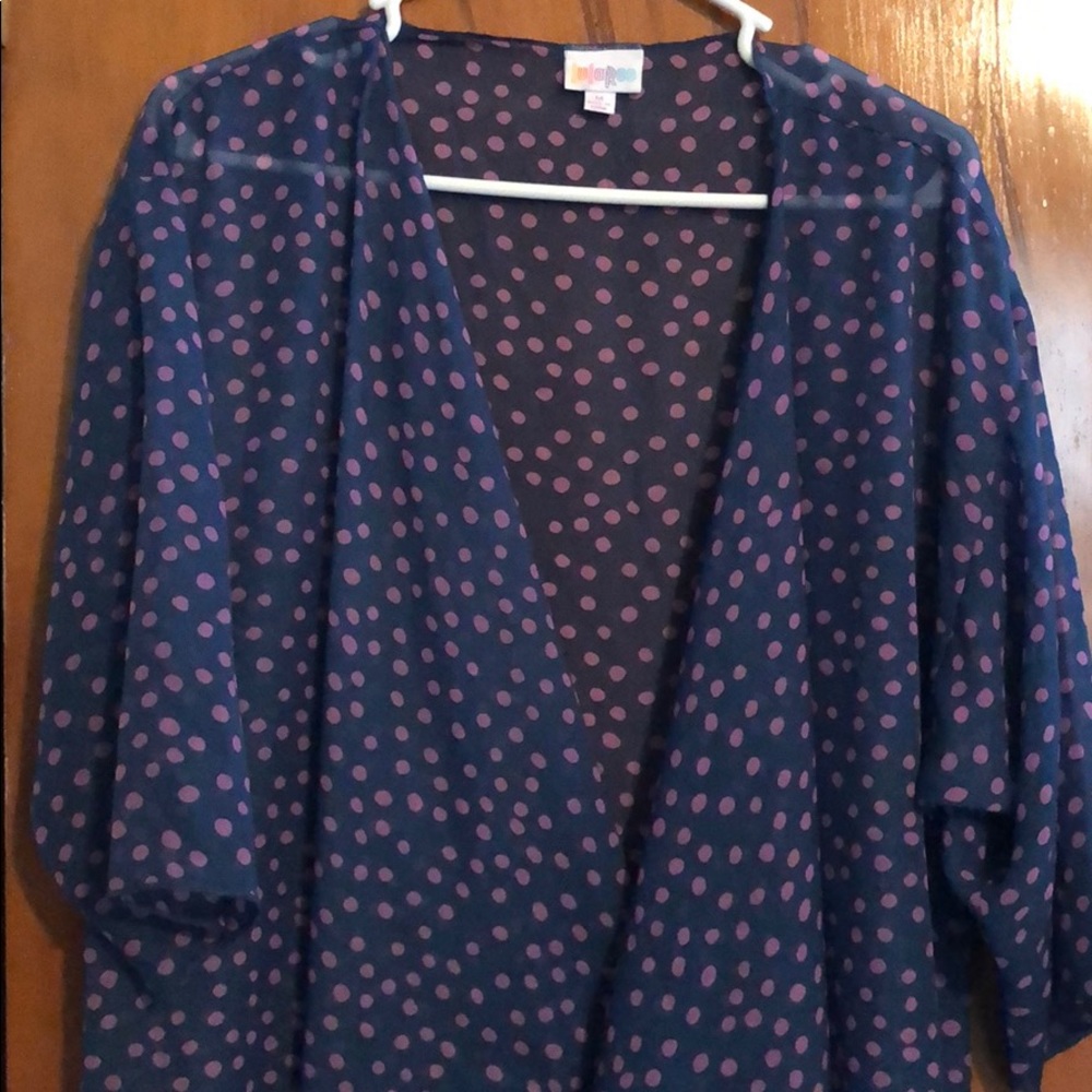 Medium Lularoe Shirley polka dot